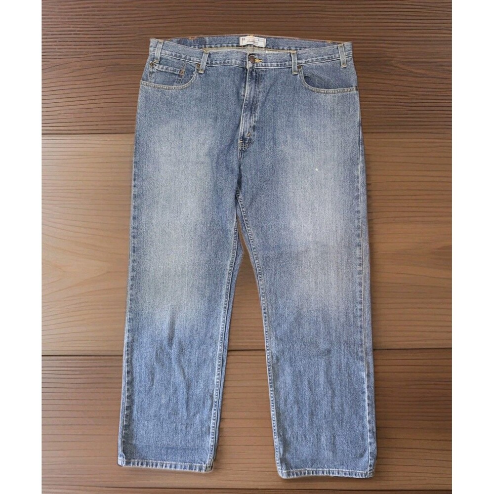 VTG 2006 Levi Strauss Signature Straight Fit Jeans Men's 40x32 (Measures 41x32) - Picture 1 of 7